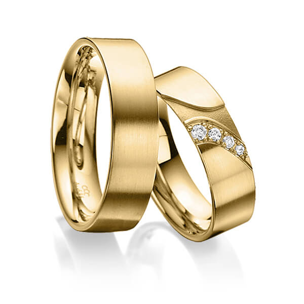 Trouwringen - Geel goud - A-3021-10