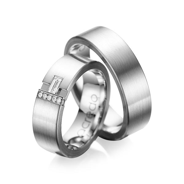 Trouwringen - Platina - A-1066-10