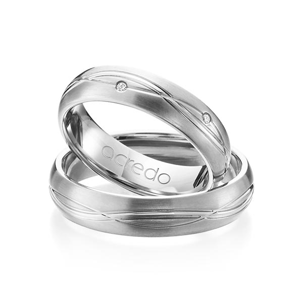 Trouwringen - Platina - A-1158-8