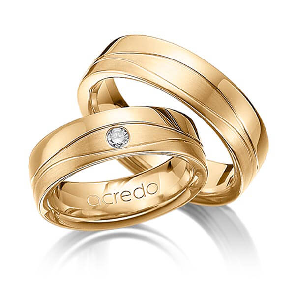 Trouwringen - Rosé goud - A-1160-8