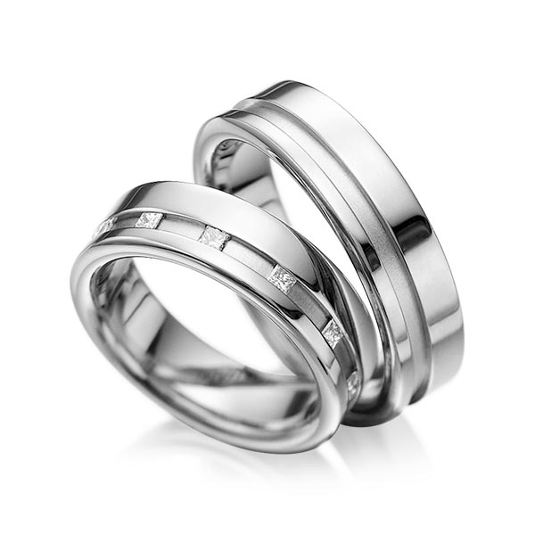 Trouwringen - Platina - A-1024-3