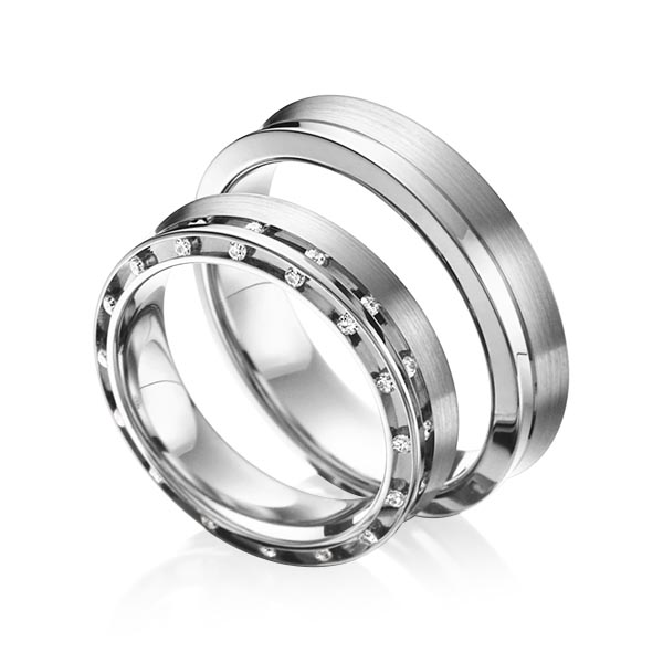 Trouwringen - Platina - A-6009-6