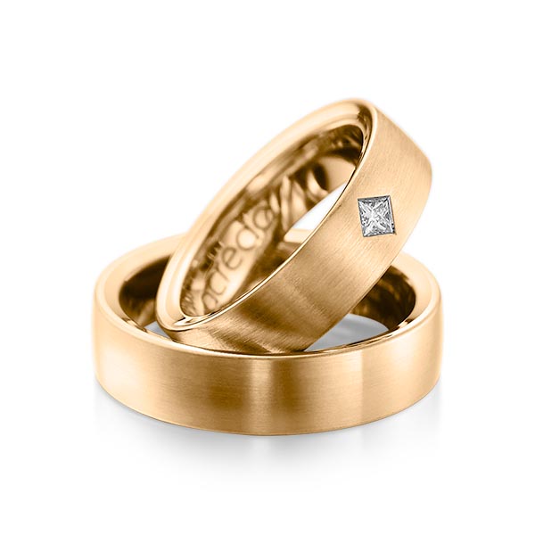 Trouwringen - Rosé goud - A-1073-9