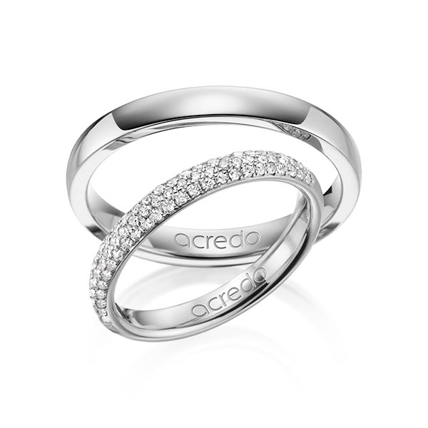 Trouwringen - Platina - A-1381-4