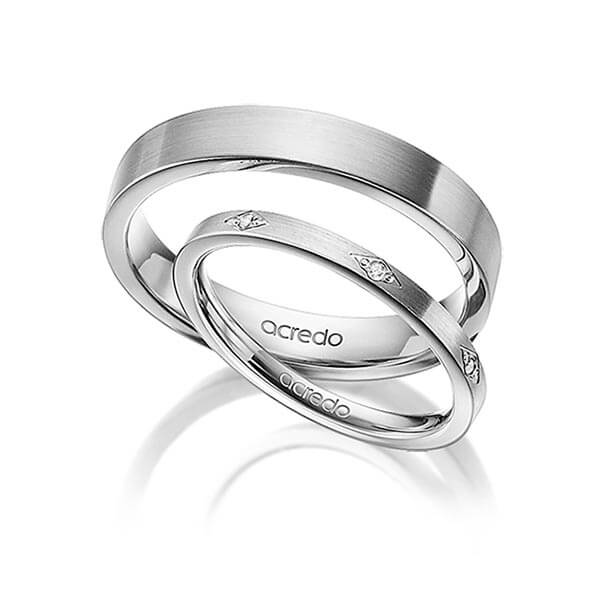 Trouwringen - Platina - A-1403-3