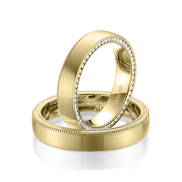 Trouwringen - Geel goud - A-1747-6