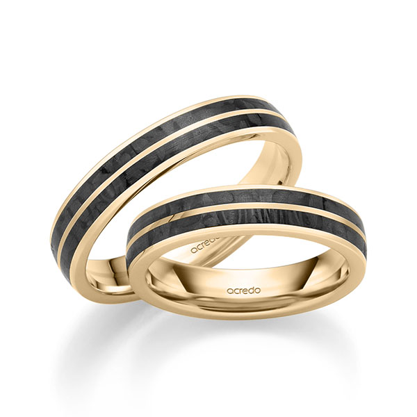 Trouwringen - Rosé goud - S-1309-8