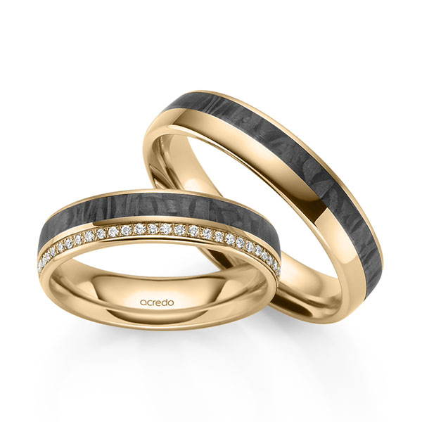 Trouwringen - Rosé goud - S-1199-3