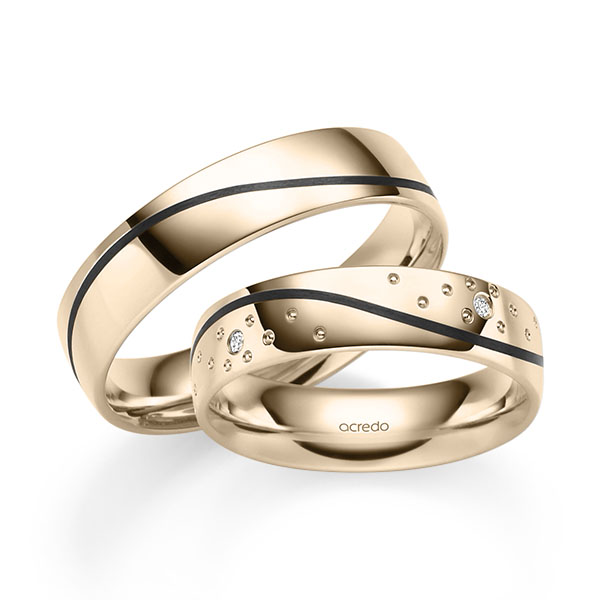 Trouwringen - Signature Goud - S-1306-2