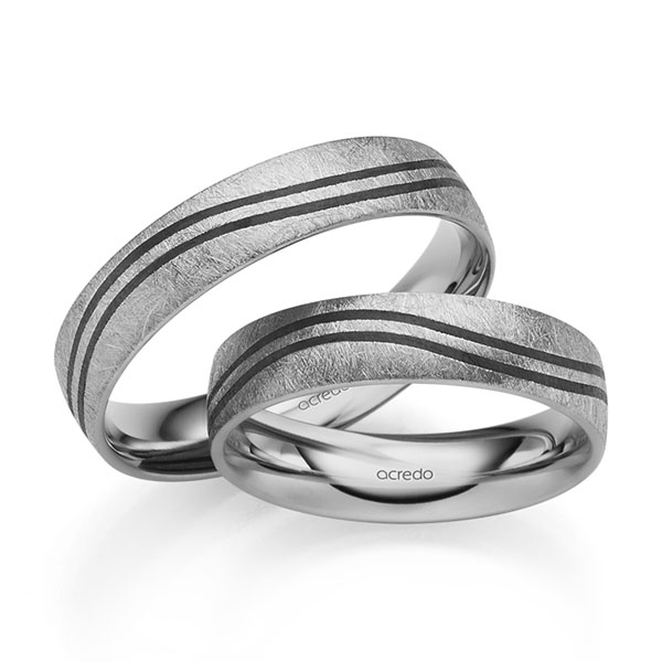 Trouwringen - Platina - S-1304-1