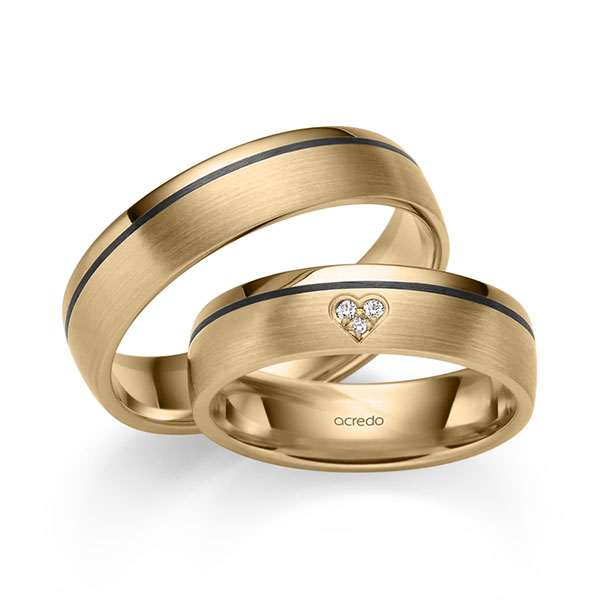 Trouwringen - Rosé goud - S-1305-8