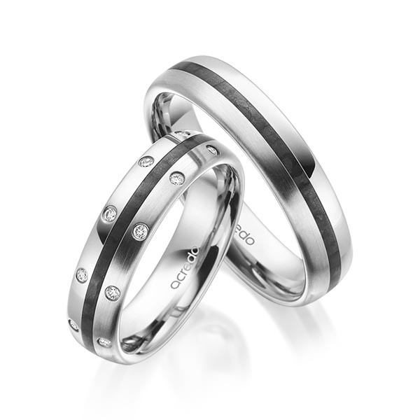 Trouwringen - Platina - S-1198-1