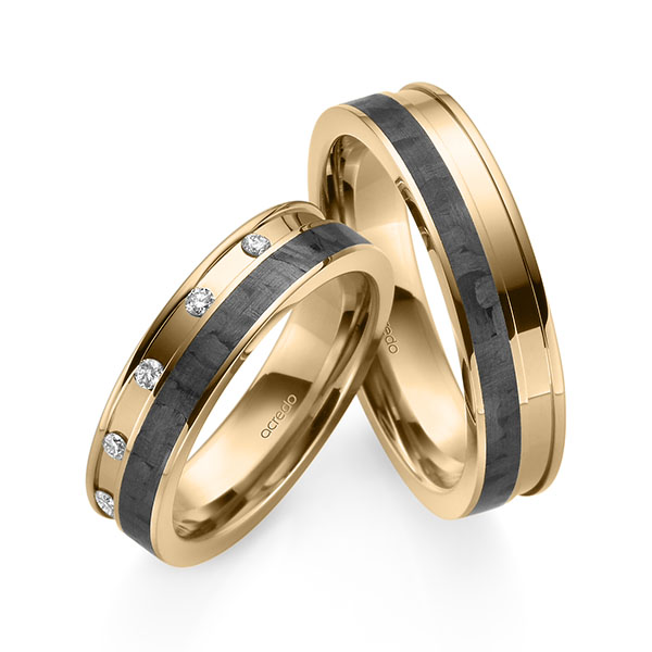 Trouwringen - Rosé goud - S-1194-7