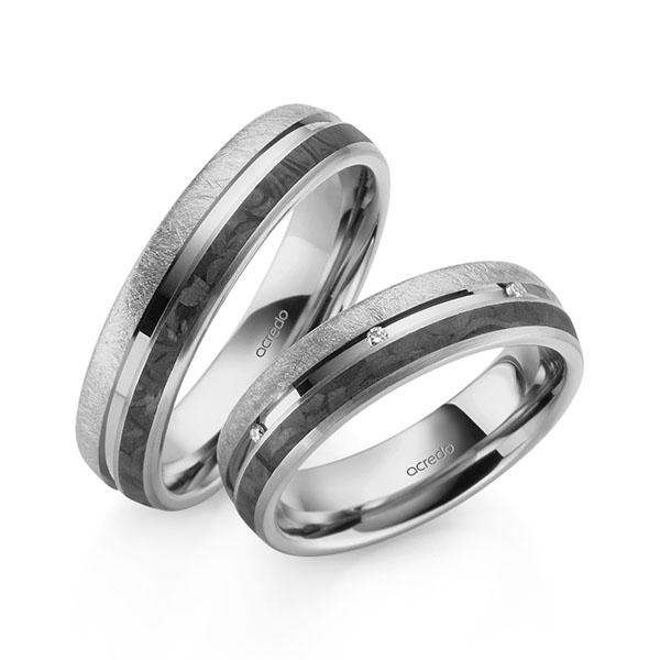 Trouwringen - Platina - S-1196-1