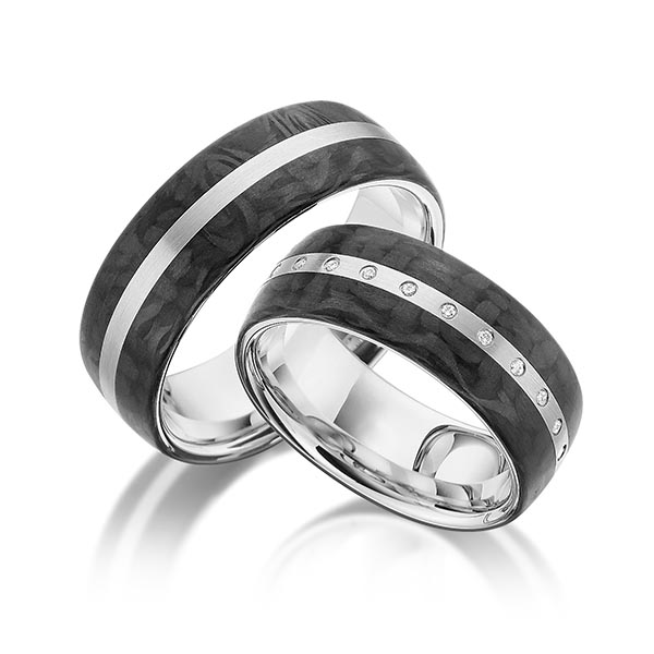 Trouwringen - Platina - S-1175-1