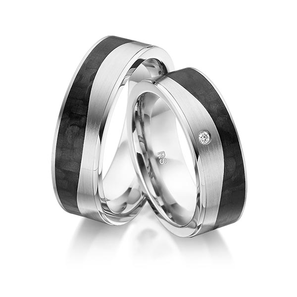 Trouwringen - Platina - S-1176-1