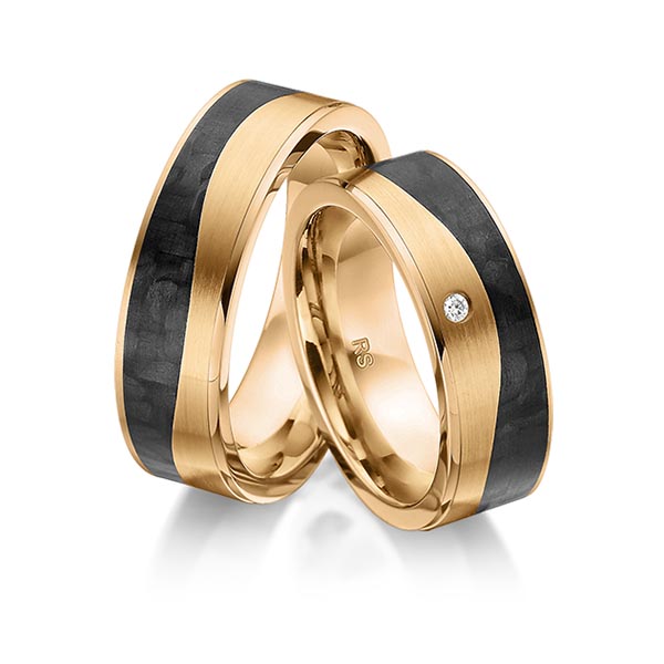 Trouwringen - Rosé goud - S-1176-2