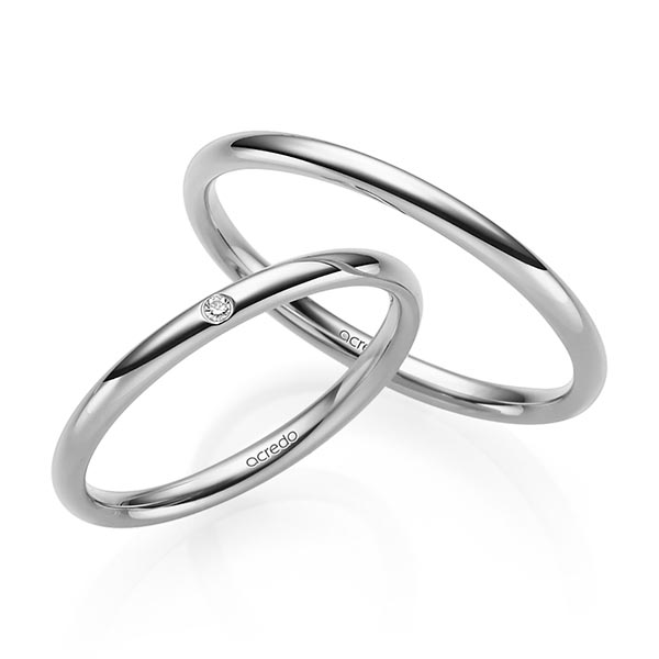 Trouwringen - Platina - S-1216-5