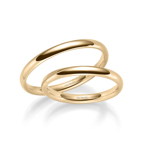 Trouwringen - Rosé goud - S-1262-3