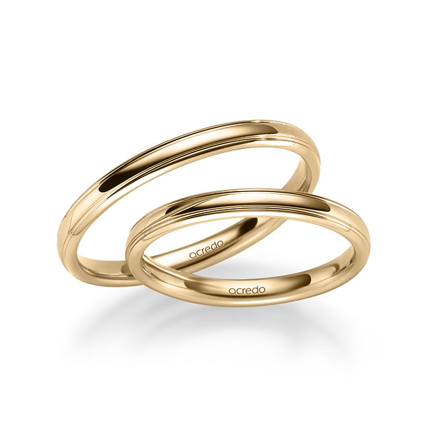 Trouwringen - Rosé goud - S-1281-7