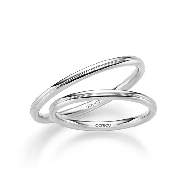 Trouwringen - Wit goud - A-2525-9
