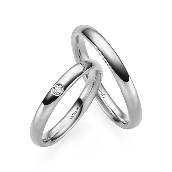 Trouwringen - Platina - S-1218-5
