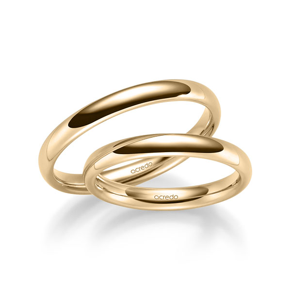 Trouwringen - Rosé goud - S-1263-3