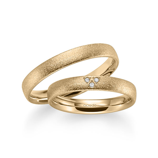 Trouwringen - Rosé goud - S-1252-7