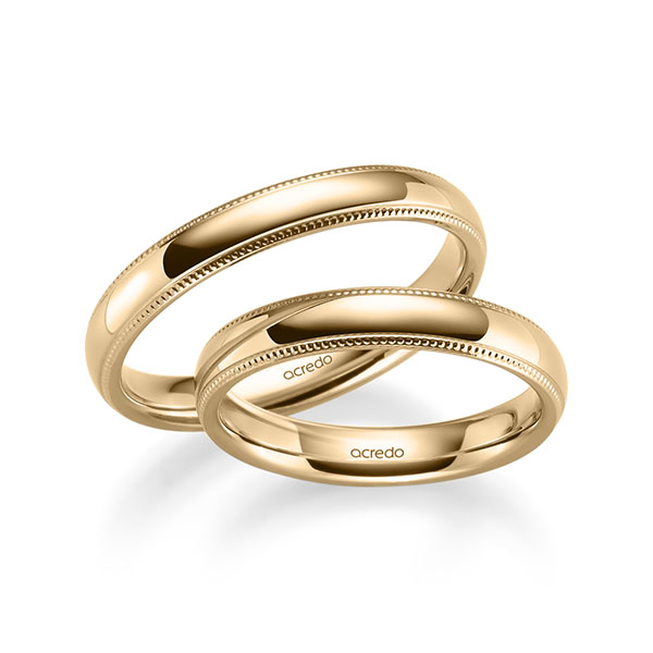 Trouwringen - Rosé goud - S-1273-3