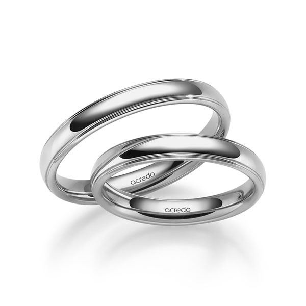 Trouwringen - Platina - S-1283-6