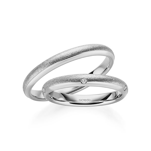 Trouwringen - Platina - S-1257-2