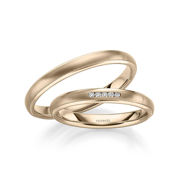 Trouwringen - Signature Goud - S-1256-6