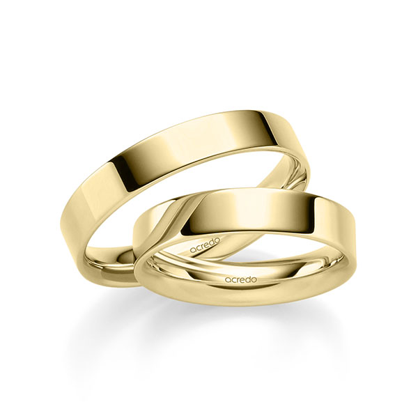 Trouwringen - Geel goud - S-1294-3