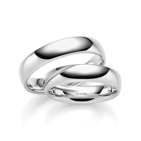 Trouwringen - Wit goud - S-1295-6