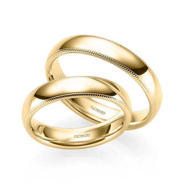 Trouwringen - Geel goud - S-1239-3