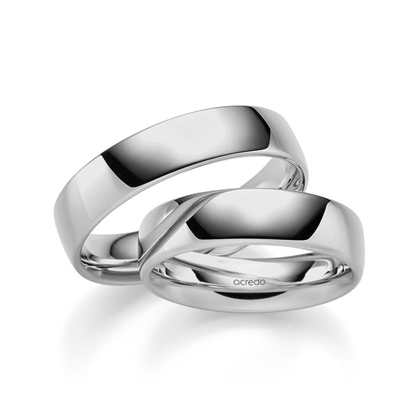 Trouwringen - Platina - S-1296-5