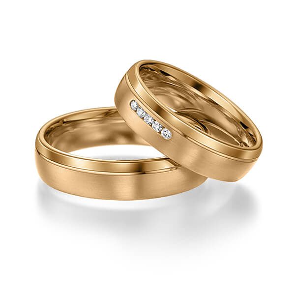 Trouwringen - Rosé goud - S-1111-7