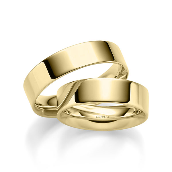 Trouwringen - Geel goud - S-1297-3