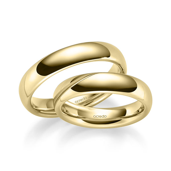 Trouwringen - Geel goud - S-1267-2