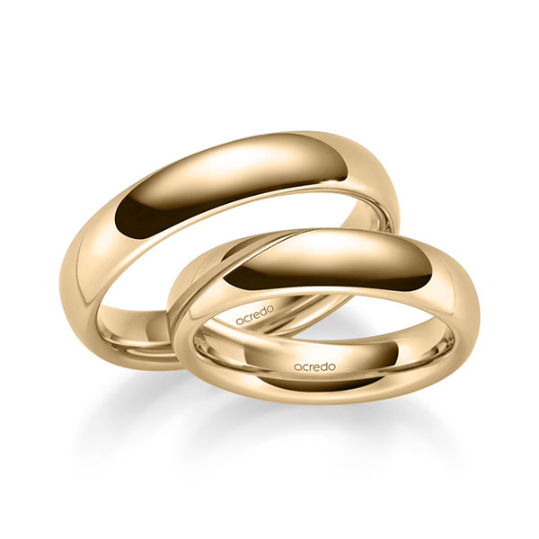 Trouwringen - Rosé goud - S-1267-1