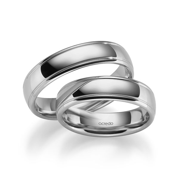 Trouwringen - Platina - S-1287-6