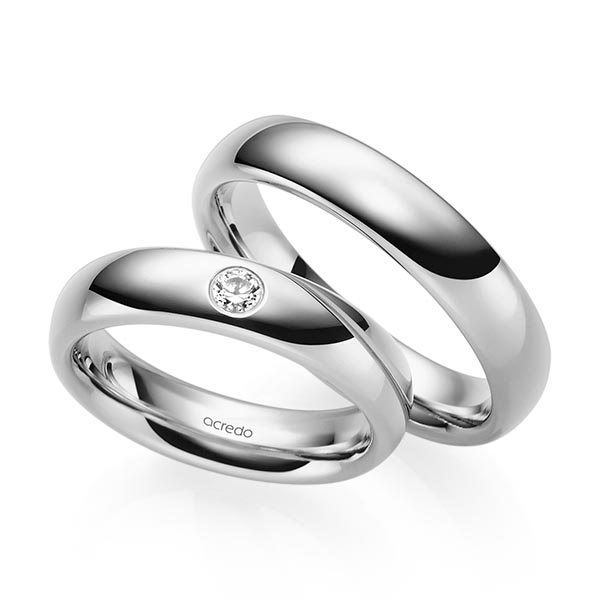 Trouwringen - Platina - S-1222-5