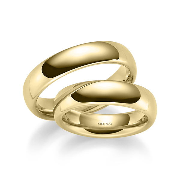 Trouwringen - Geel goud - S-1268-2