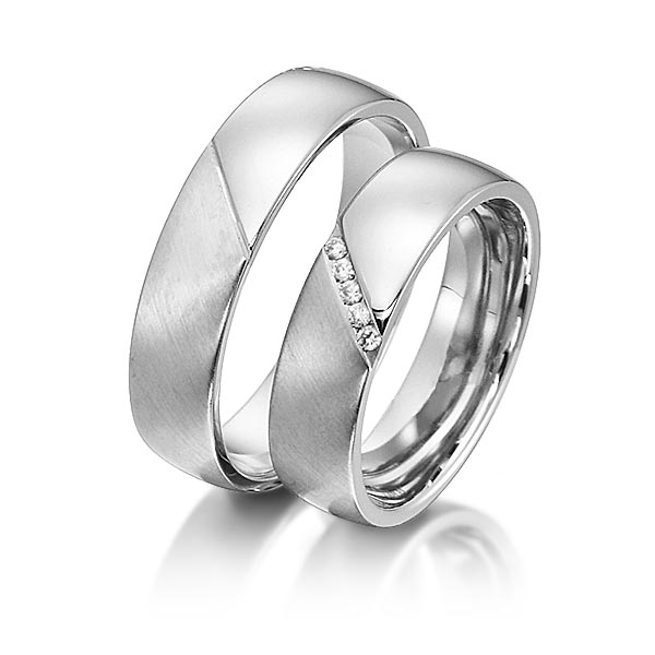 Trouwringen - Platina - S-1148-12