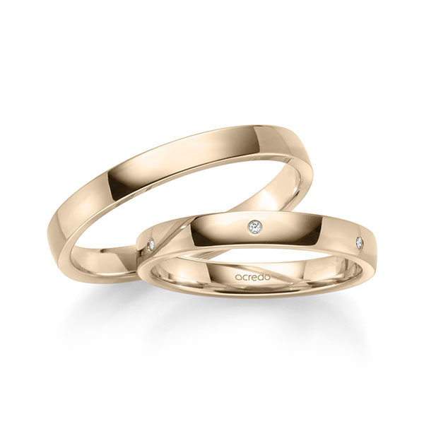Trouwringen - Signature Goud - S-1249-8