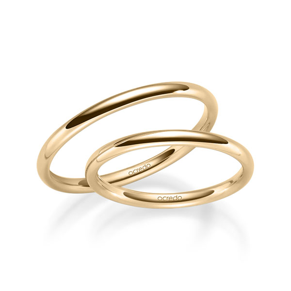 Trouwringen - Rosé goud - S-1261-3
