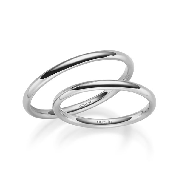 Trouwringen - Platina - S-1261-2