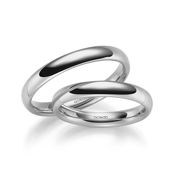 Trouwringen - Platina - S-1264-3