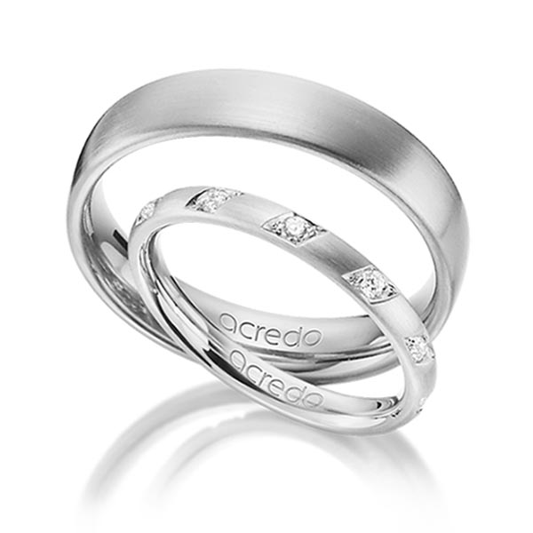 Trouwringen - Platina - A-1366-8