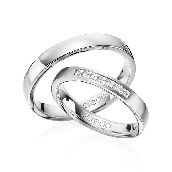 Trouwringen - Platina - A-1374-3